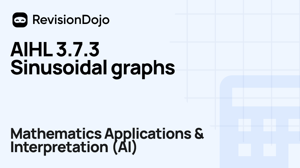 AIHL 3.7.3 Sinusoidal graphs video thumbnail