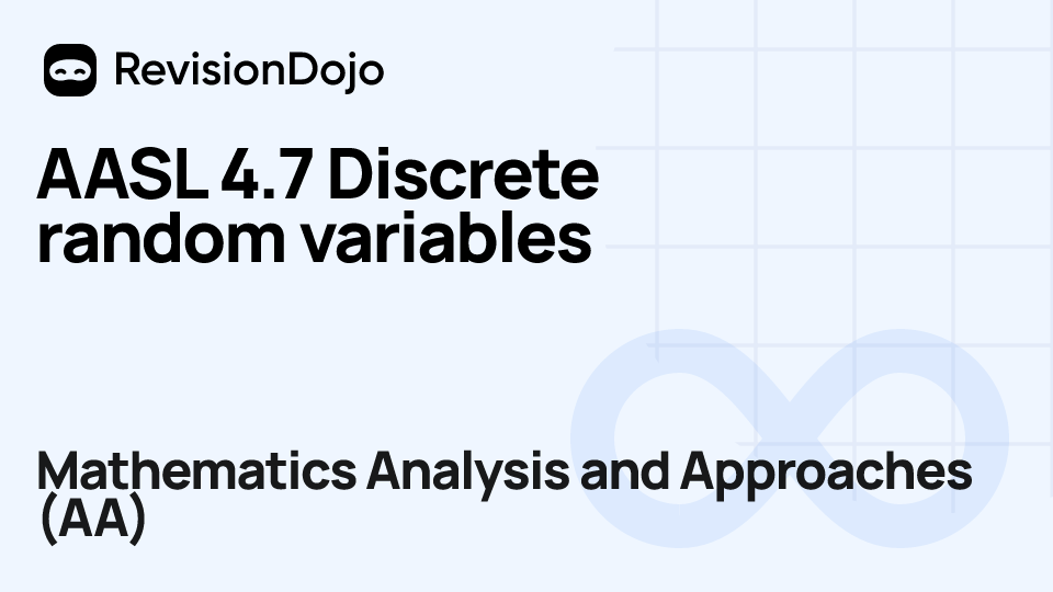 AASL 4.7 Discrete random variables video thumbnail