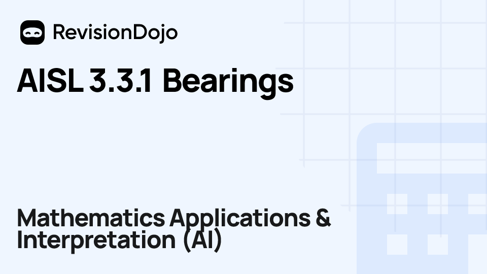 AISL 3.3.1 Bearings video thumbnail